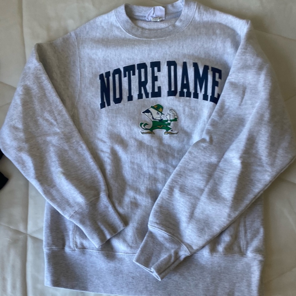 Champion Notre Dame crewneck